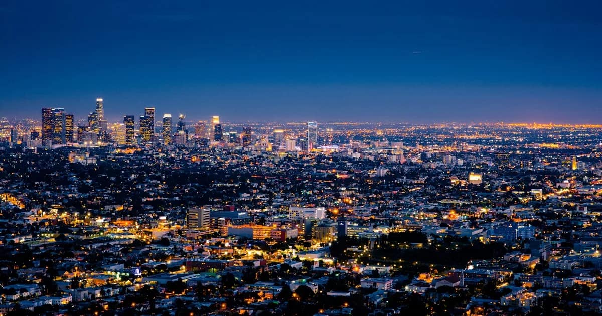 Los Angeles California skyline